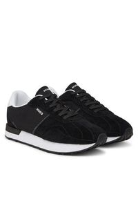 Hugo - HUGO Sneakersy Kiria Runn hsdme 50541592 Czarny. Kolor: czarny. Materiał: skóra, zamsz #5