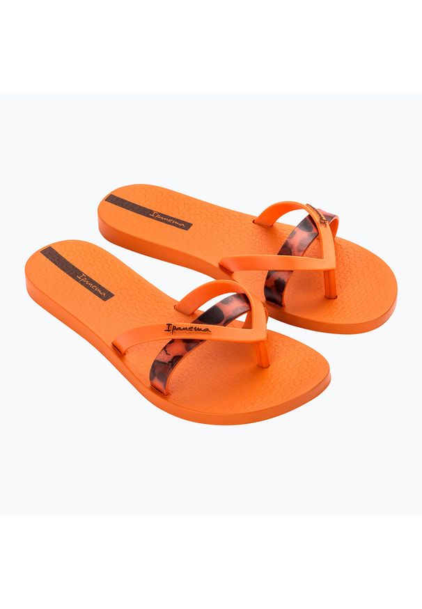 Japonki damskie Ipanema Kirei Chic. Kolor: pomarańczowy. Styl: sportowy