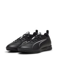 Puma - Buty piłkarskie dziecięce PUMA ULTRA 5 PLAY IT. Kolor: biały, czarny, wielokolorowy. Materiał: syntetyk, materiał. Szerokość cholewki: normalna. Sport: piłka nożna