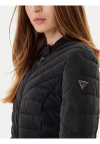 Guess Kurtka przejściowa W5YL13 WHDQ0 Czarny Regular Fit. Kolor: czarny. Materiał: syntetyk #5