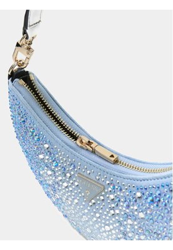 Guess Torebka Tasmin Mini HWEG99 31720 Niebieski. Kolor: niebieski