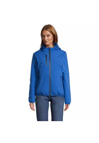 SOL'S - Damska kurtka softshell Sol's Falcon Padded. Kolor: niebieski. Materiał: softshell. Sezon: zima #1