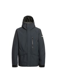 Quiksilver - Kurtka śnieżna dla Mężczyzn MISSION SOLID. Kolor: czarny. Materiał: poliester. Sezon: zima. Sport: narciarstwo