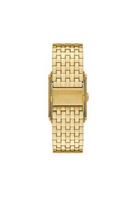 Fossil Zegarek Carraway FS6009 Złoty. Kolor: złoty
