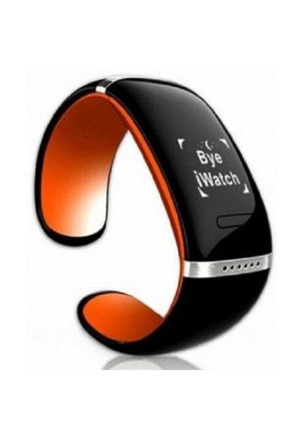 Smartband GARETT Ione Czarno-pomarańczowy. Kolor: pomarańczowy, czarny, wielokolorowy