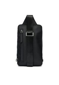 Guess Saszetka Lugano HMLUHN P5117 Czarny. Kolor: czarny. Materiał: materiał
