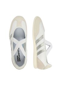 Adidas - adidas Baleriny CEO-BARREDA MARY JANE HQ7400 Biały. Kolor: biały. Materiał: skóra #2