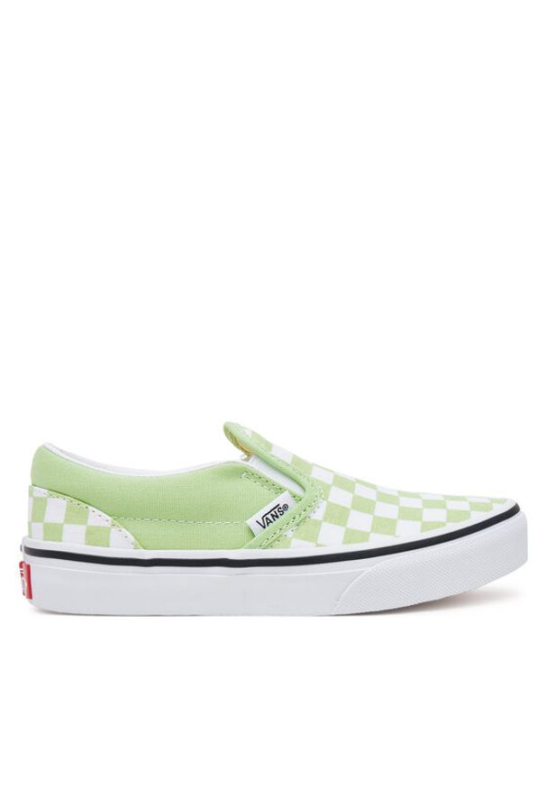 Vans Tenisówki Classic Slip-On VN000D0JE2Y1 Zielony. Zapięcie: bez zapięcia. Kolor: zielony. Materiał: materiał