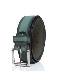 Tom Tailor - TOM TAILOR PASEK SKÓRZANY SOPO-TT376 467 40mm Ledergürtel RO2689. Materiał: skóra. Wzór: paski. Styl: klasyczny #3