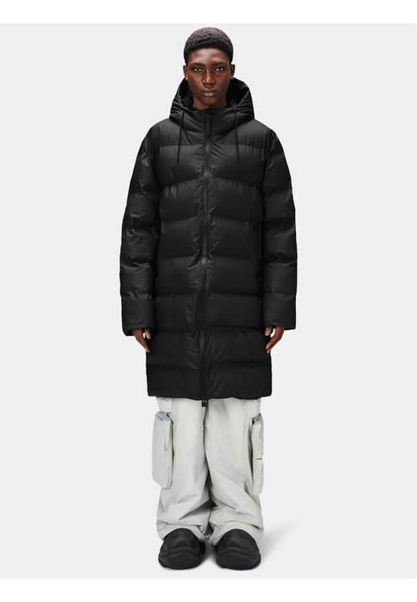 Rains Kurtka zimowa 15130 Czarny Regular Fit. Kolor: czarny. Materiał: syntetyk. Sezon: zima