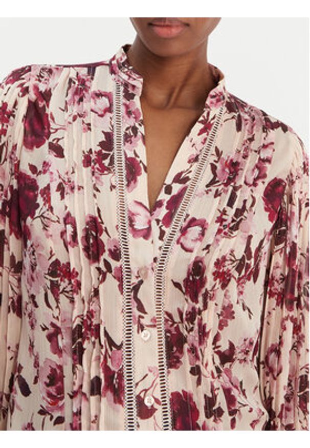 Guess Koszula W5RH16 WDW82 Kolorowy Regular Fit. Materiał: syntetyk. Wzór: kolorowy