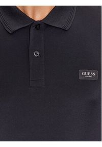 Guess Polo M3YP13 KBS60 Czarny Slim Fit. Typ kołnierza: polo. Kolor: czarny. Materiał: syntetyk #3