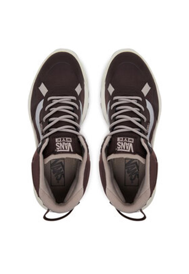Vans Sneakersy MTE Crosspath Mid VN000CVVDRB1 Brązowy. Kolor: brązowy. Materiał: materiał