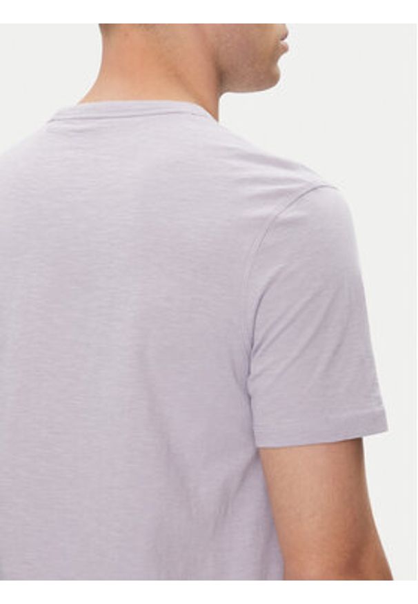BOSS T-Shirt Tegood 50508243 Fioletowy Regular Fit. Kolor: fioletowy. Materiał: bawełna