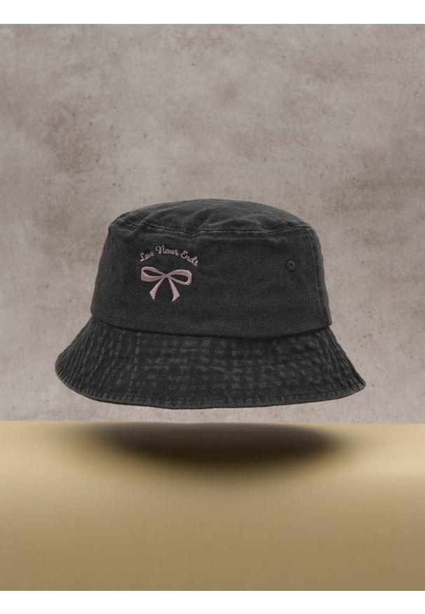 Sinsay - Bucket hat - szary. Kolor: szary