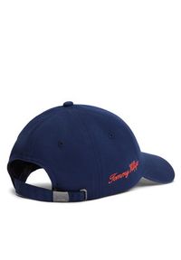 TOMMY HILFIGER - Tommy Hilfiger Czapka z daszkiem Logo Embroidery Baseball Cap AM0AM14120 Granatowy. Kolor: niebieski. Materiał: bawełna #2
