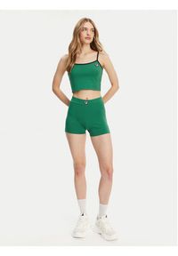 Fila Szorty sportowe Limes FAW1024 Zielony Slim Fit. Kolor: zielony. Materiał: bawełna #5