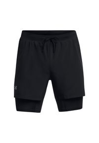Szorty 2 w 1 Under Armour Launch 5". Kolor: czarny. Sport: bieganie #1