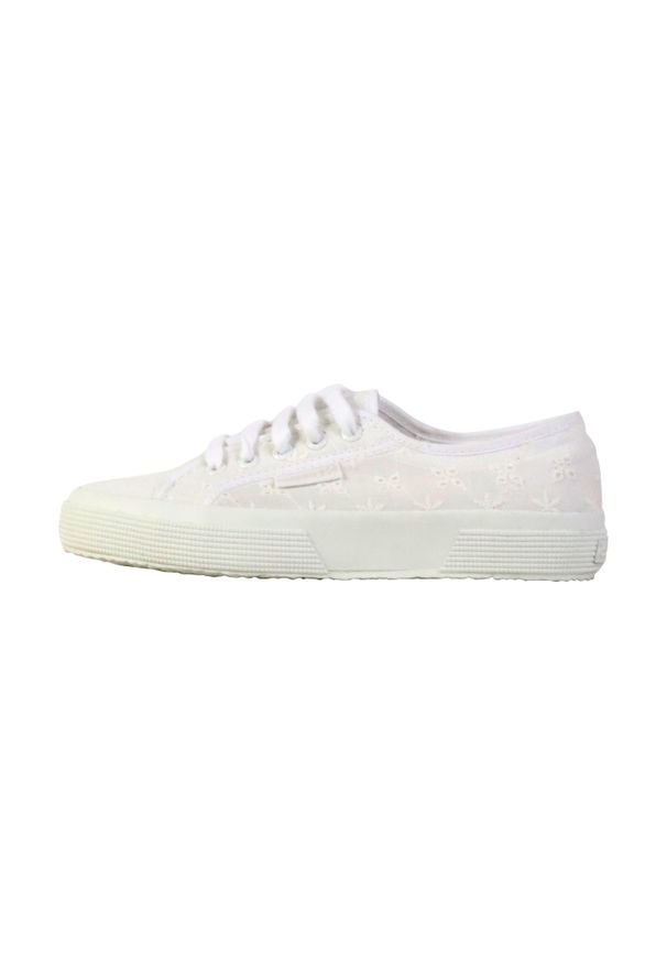 Sneakersy damskie Superga 2750 Flower Sangallo. Kolor: biały. Sezon: lato