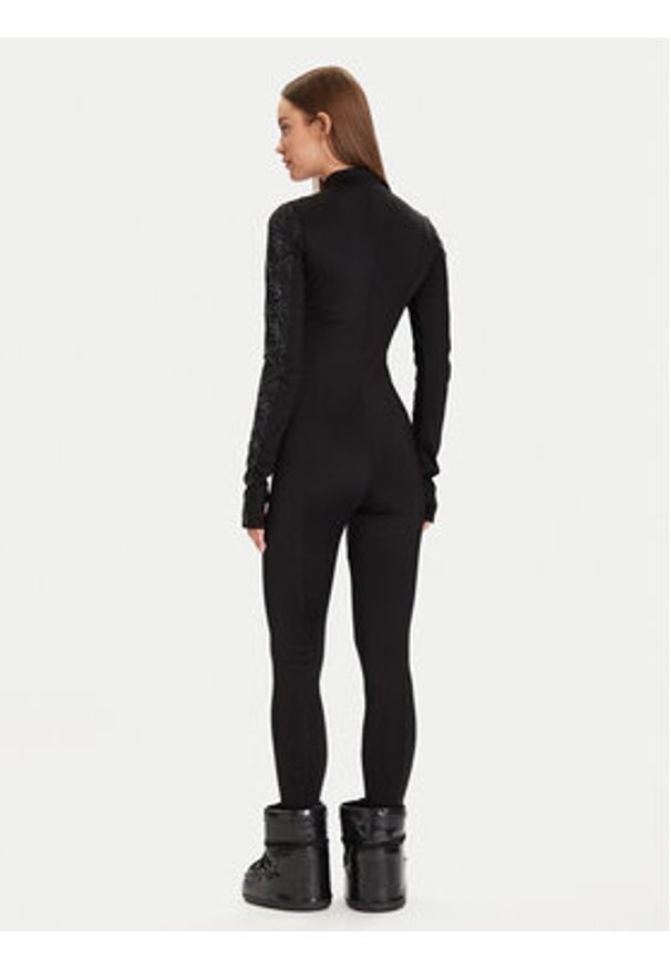 Guess Kombinezon W5BD1P K7182 Czarny Slim Fit. Kolor: czarny. Materiał: syntetyk