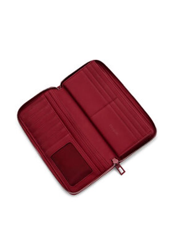 Desigual Duży Portfel Damski 25SAYP60 Czerwony. Kolor: czerwony. Materiał: skóra