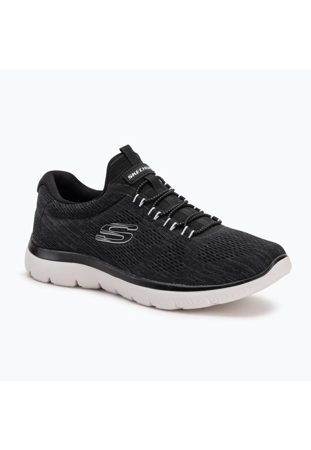 skechers - Buty damskie SKECHERS Summits Fun Flare. Kolor: biały, wielokolorowy, czarny