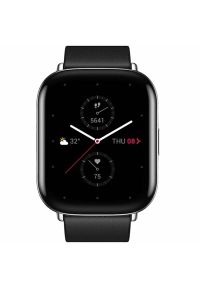 Huami - Smartwatch AMAZFIT Zeep E Square Czarny. Rodzaj zegarka: smartwatch. Kolor: czarny. Materiał: materiał. Styl: elegancki, sportowy #2