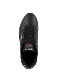 Trenerzy Reebok Classic Leather. Zapięcie: sznurówki. Kolor: zielony, wielokolorowy, czarny, brązowy. Materiał: materiał, skóra. Szerokość cholewki: normalna. Model: Reebok Classic. Sport: turystyka piesza #2