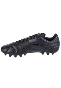 Buty piłkarskie męskie Joma Score 2301 Ag. Zapięcie: sznurówki. Kolor: czarny. Materiał: materiał, syntetyk. Szerokość cholewki: normalna. Sport: piłka nożna