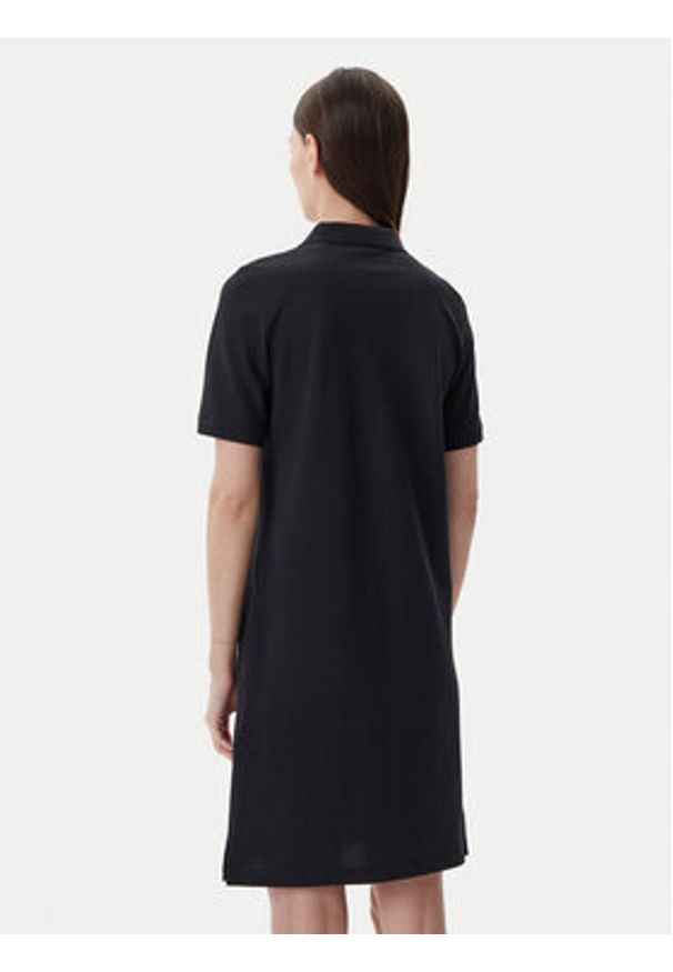 GANT - Gant Sukienka codzienna Shield 4201529 Czarny Regular Fit. Okazja: na co dzień. Kolor: czarny. Materiał: bawełna. Typ sukienki: proste. Styl: casual