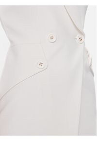 Elisabetta Franchi Sukienka koktajlowa AB-562-41E2-V500 Biały Regular Fit. Kolor: biały. Materiał: syntetyk. Styl: wizytowy #3