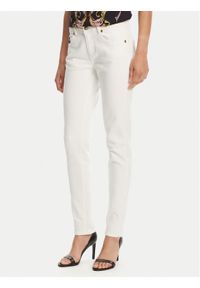 Versace Jeans Couture Jeansy 78HAB5K1 Biały Skinny Fit. Kolor: biały