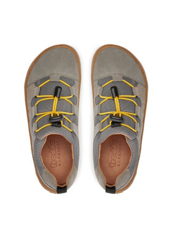 Froddo Sneakersy Barefoot Track G3130243-5 D Szary. Kolor: szary. Materiał: materiał