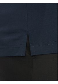 Karl Lagerfeld - KARL LAGERFELD Polo 745001 552200 Granatowy Slim Fit. Typ kołnierza: polo. Kolor: niebieski. Materiał: bawełna #5