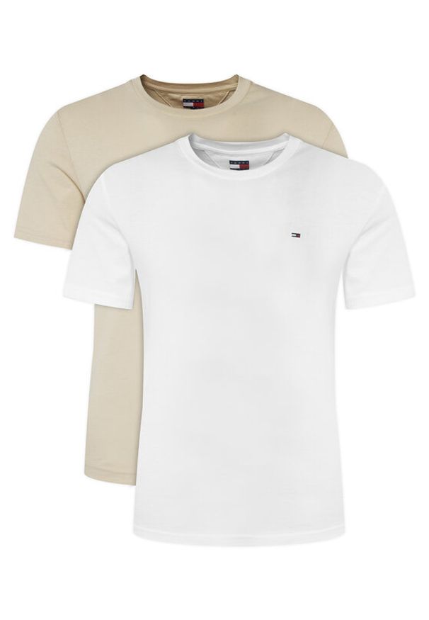 Tommy Jeans Komplet t-shirtów DM0DM20687 Kolorowy Regular Fit. Materiał: bawełna. Wzór: kolorowy