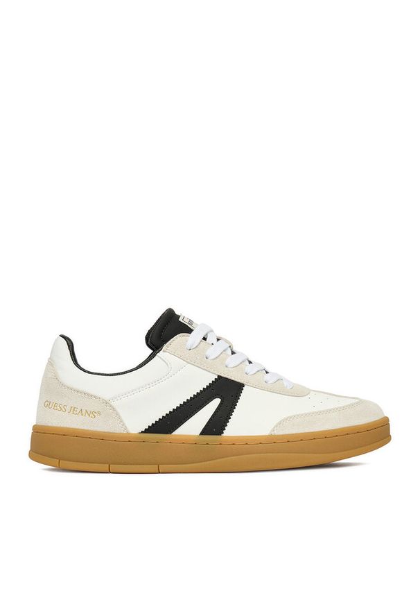 Sneakersy Guess Jeans. Kolor: biały