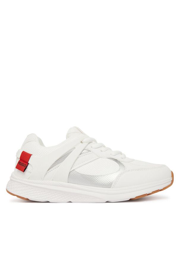 Hugo - Sneakersy HUGO. Kolor: biały