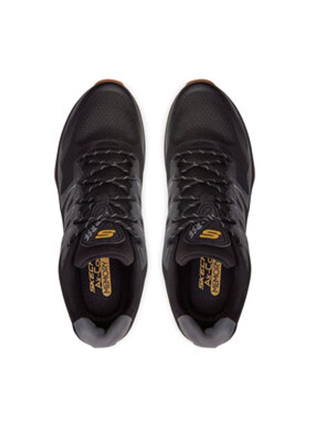 skechers - Skechers Sneakersy Bounder Rse-Zoner 232781/BKGD Czarny. Kolor: czarny. Materiał: materiał