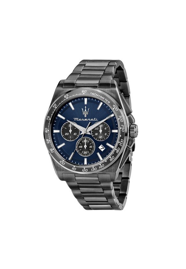 Maserati Zegarek Velocita Chronograph R8873652015 Czarny. Kolor: czarny