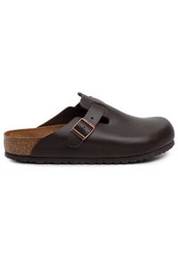 Birkenstock Klapki Boston 60101 Brązowy. Kolor: brązowy. Materiał: skóra #2