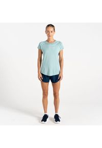 DARE 2B - Damska koszulka sportowa szybkoschnąca Corral. Kolor: niebieski. Sport: bieganie