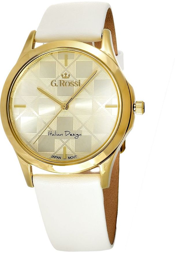 Zegarek Gino Rossi damski Venizze ecru (10513A-4C1)