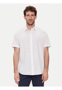 Selected Homme Koszula 16092495 Biały Regular Fit. Kolor: biały. Materiał: bawełna