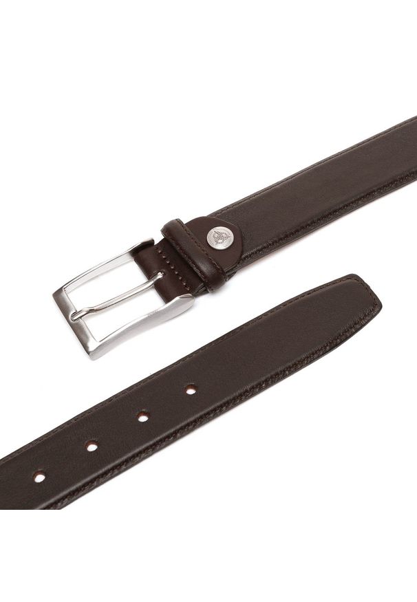 Roy Robson - ROY ROBSON PASEK SKÓRZANY RR0133R46 29 35mm Gürtel Q.2162. Materiał: skóra. Wzór: paski. Styl: klasyczny, elegancki