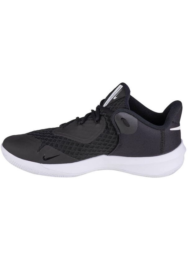Buty siatkarskie męskie Nike Zoom Hyperspeed Court. Zapięcie: sznurówki. Kolor: biały, wielokolorowy, czarny. Materiał: materiał, syntetyk, tkanina. Szerokość cholewki: normalna. Model: Nike Zoom, Nike Court