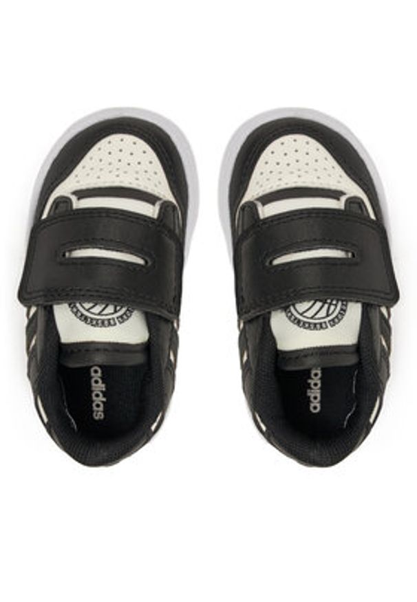 Adidas - adidas Sneakersy Rapid Court JS3546 Czarny. Kolor: czarny. Materiał: skóra