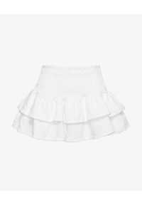SER.O.YA NEW YORK - Biała spódnica Isa. Kolor: biały. Materiał: bawełna #2