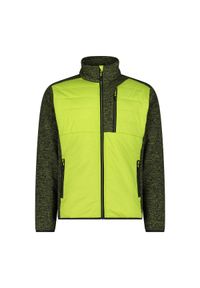 Bluza męska turystyczna CMP 34H2737. Kolor: żółty, wielokolorowy, czarny. Styl: sportowy. Sport: turystyka piesza #1