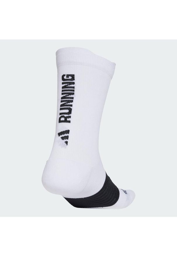 Adidas - Skarpety Runxgraphic 1 Pair. Kolor: wielokolorowy, biały, czarny. Technologia: ClimaCool (Adidas). Sport: fitness