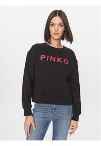Pinko Bluza Spam 101781 A17E Czarny Regular Fit. Kolor: czarny. Materiał: bawełna